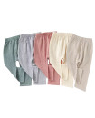 Organic Cotton Baby Toddler Harem Pants, Gauze Cotton Pants